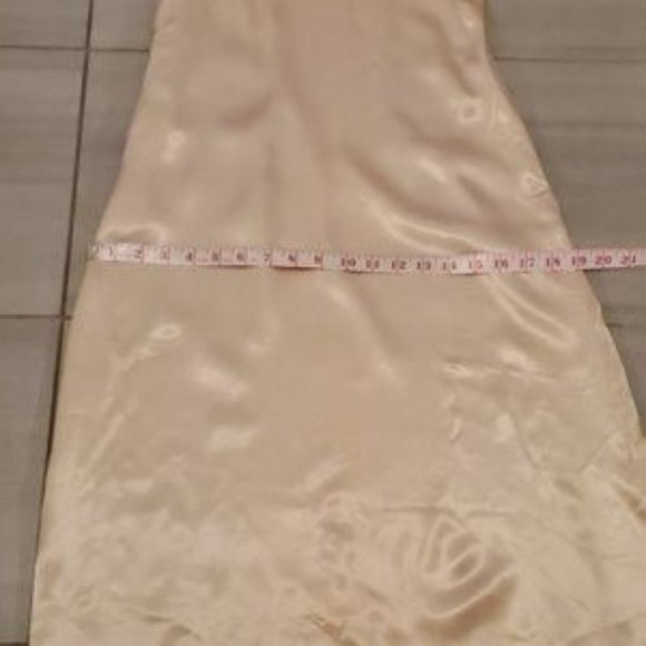 Vintage Satin Dress Long - Picture 8 of 11